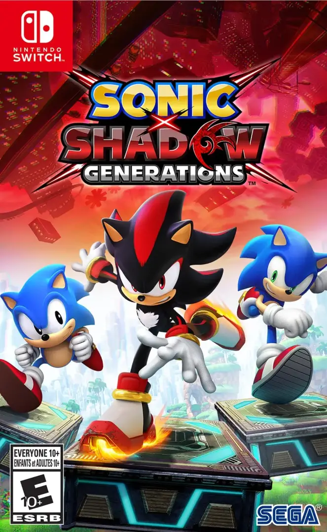 SONIC X SHADOW GENERATIONS SWITCH