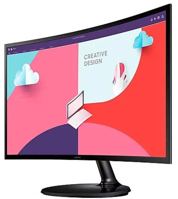 מסך מחשב קעור ''27   SAMSUNG S27D362GAM 4ms 100Hz FreeSync FHD VGA HDMI