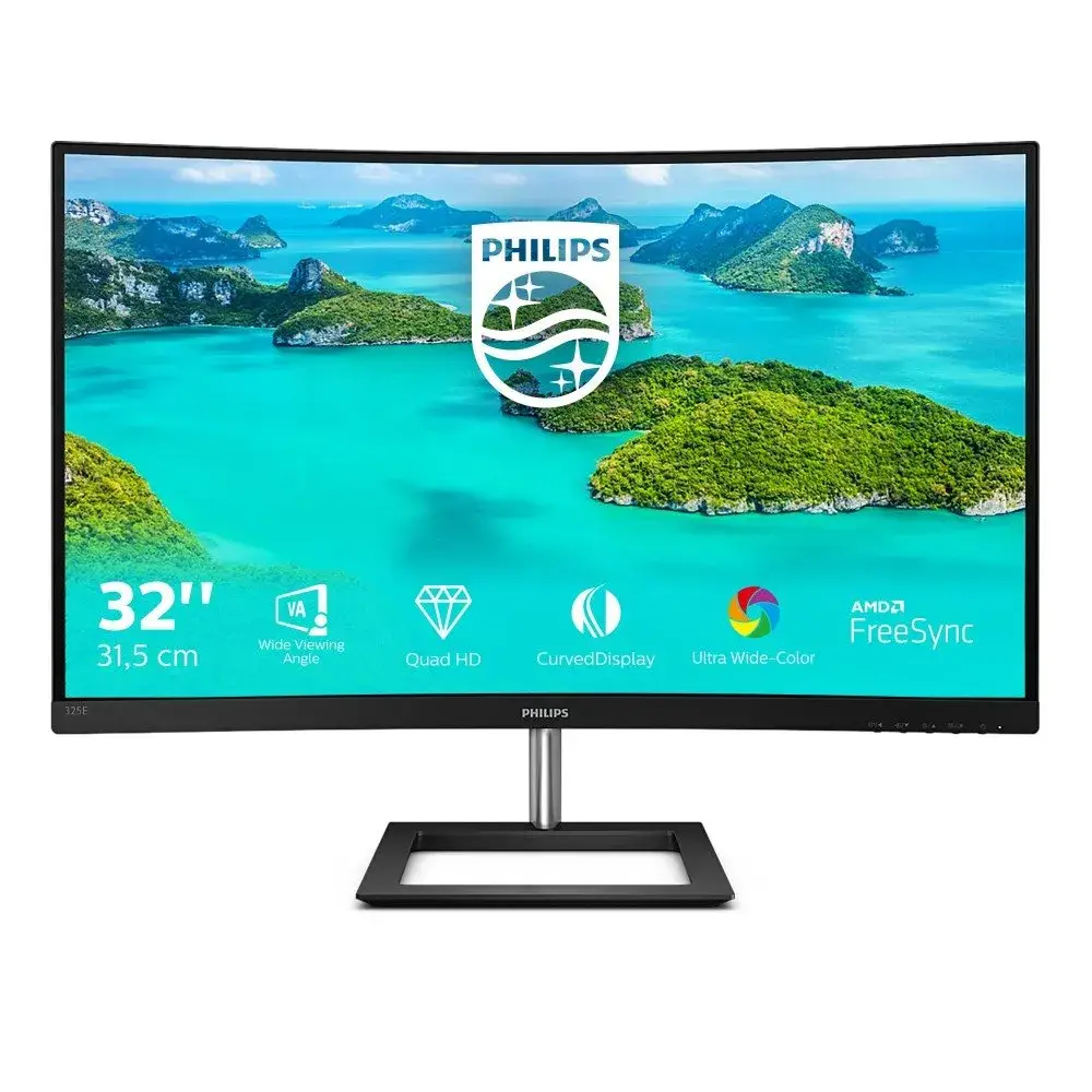 מסך מחשב קעור 31.5'' PHILIPS 2K-QHD HDMI SLIM