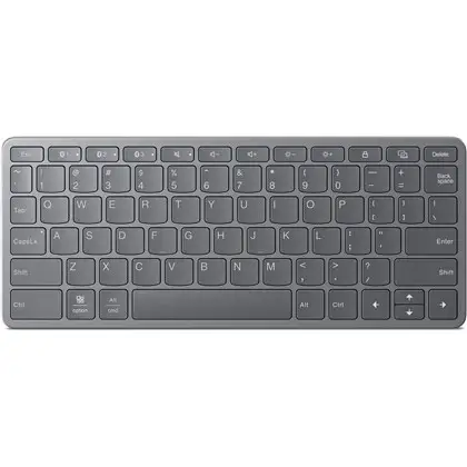 מקלדת אלחוטית Lenovo Multi-Device Wireless Bluetooth Keyboard אפור
